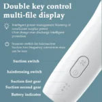 ⁦ماكينة حلاقة شعر كهربائية للأطفال بشفرة سيراميك، قابلة لإعادة الشحن عبر منفذ USB، هادئة ومقاومة للماء⁩ - الصورة ⁦5⁩