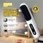 DENX Cordless Hair Straightening Comb – 3 Heat Settings Portable Brush - Image 8