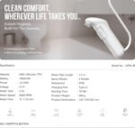 Portable Travel Bidet - 2.3L, Dual Spray - Green Lion - Image 3