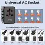 Brave 20W Fast Travel Charger GAN 3 PORT + AC Adapter - Image 4