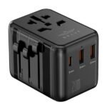 Brave 20W Fast Travel Charger GAN 3 PORT + AC Adapter