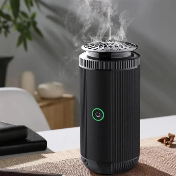 Portable Electric Incense Burner with Cooling Fan & Long-Lasting Fragrance