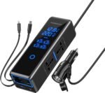 Car Power Inverter 12V DC to 220V AC – USB-C & USB-A Fast Charging Adapter, Powerology 300W