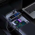 Car Power Inverter 12V DC to 220V AC – USB-C & USB-A Fast Charging Adapter, Powerology 300W - Image 2