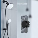 ⁦حامل هاتف مبتكر بتقنية الشفط والامتصاص المغناطيسي⁩ - الصورة ⁦2⁩