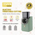 DENX DX2042 Electric Vegetable Cutter – Wireless USB Food Chopper - Image 2