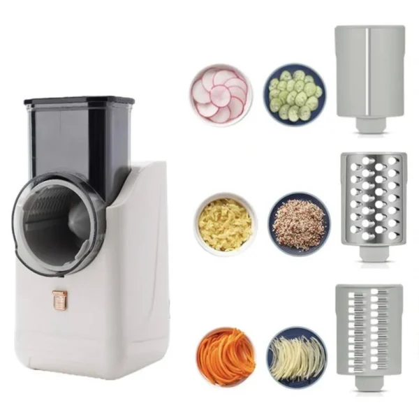 DENX DX2042 Electric Vegetable Cutter – Wireless USB Food Chopper