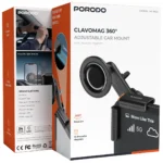 Porodo Clavomag 360° Magnetic Car Mount Holder - Image 2