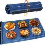 Electric Food Warming Mat 240W – Silicone Heating Pad with 3 Temperatures