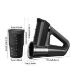 Keouke Wireless Electric Food Chopper 2500mAh – Portable 40W Vegetable Cutter with 4 Blades - Image 7
