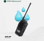 ⁦جهاز اتصال لاسلكي ووكي توكي – ثنائي الاتجاه قابل لإعادة الشحن بمدى 5 كيلومترات وتصميم مقاوم للماء بمعيار IP68⁩ - الصورة ⁦3⁩